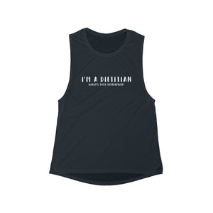 I'm A Dietitian. What's Your Superpower? Muscle Tank
