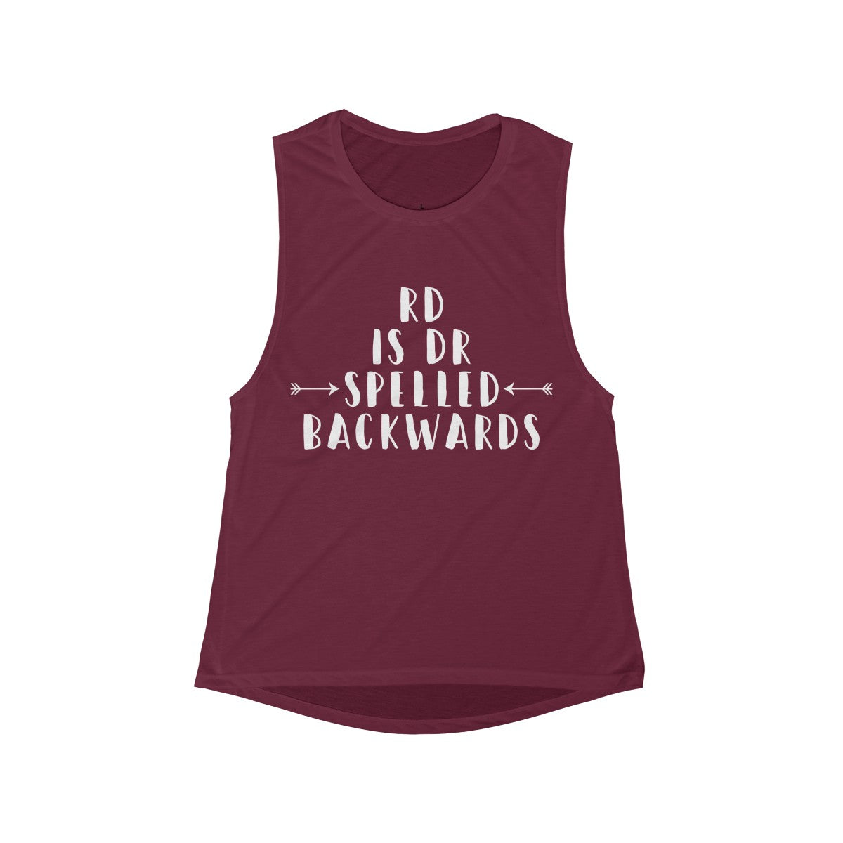 RD is Dr. Spelled Backwards Muscle Tank – RD Approved Store