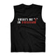 There's No "C" In Dietitian Men's Sleeveless Performance Tee