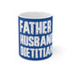 Father Husband RD Mug (Blue)