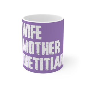 Wife Mother RD Mug (Purple)